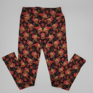 Skull & Roses One Size Leggings Dark Romance Gothic Edgy Punk Fairygoth Festival